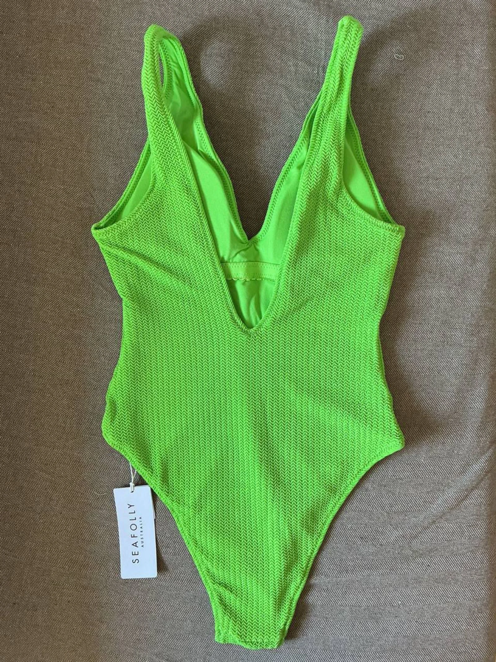 Seafolly Green one-piece swimsuit Size 38 – photo 4